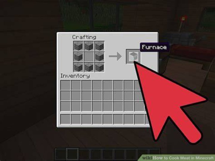 How do you cook meat in minecraft