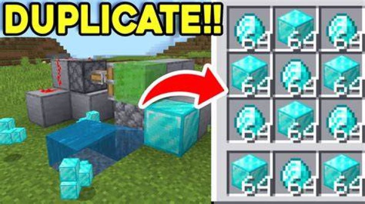 How do you duplicate in minecraft pe