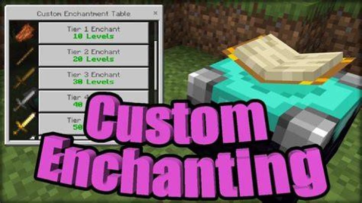 How do you enchant in minecraft pe