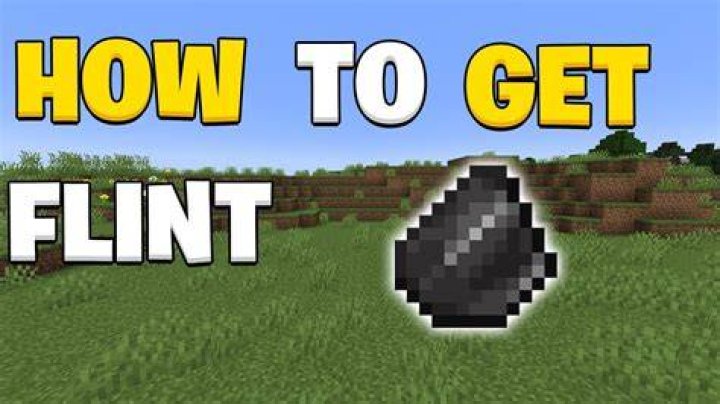 How do you find flint in minecraft