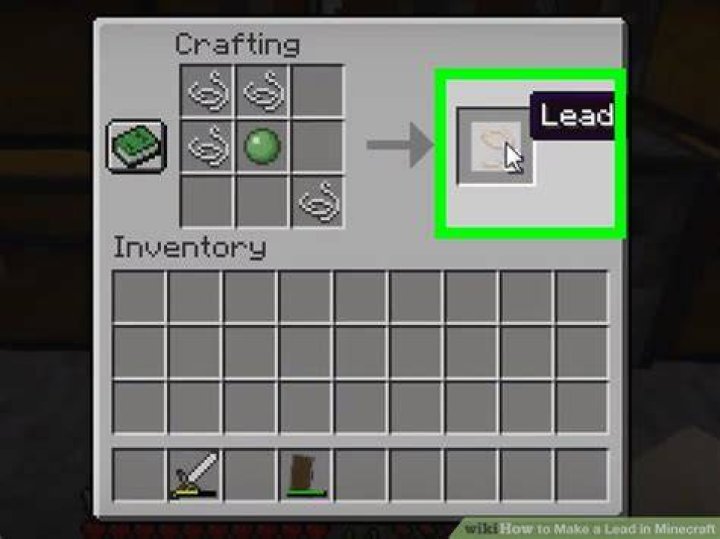 How do you make leads in minecraft