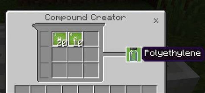 How do you make polyethylene in minecraft