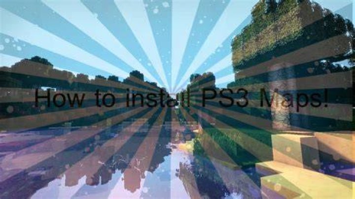 How to download minecraft maps on ps3