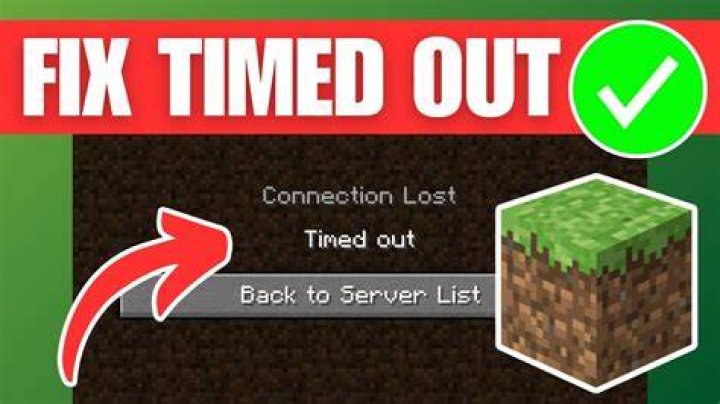 How to fix connection timed out minecraft