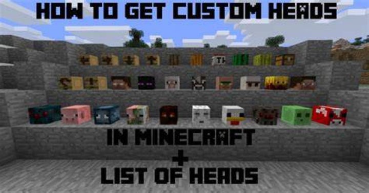 How to get heads in minecraft 1.10