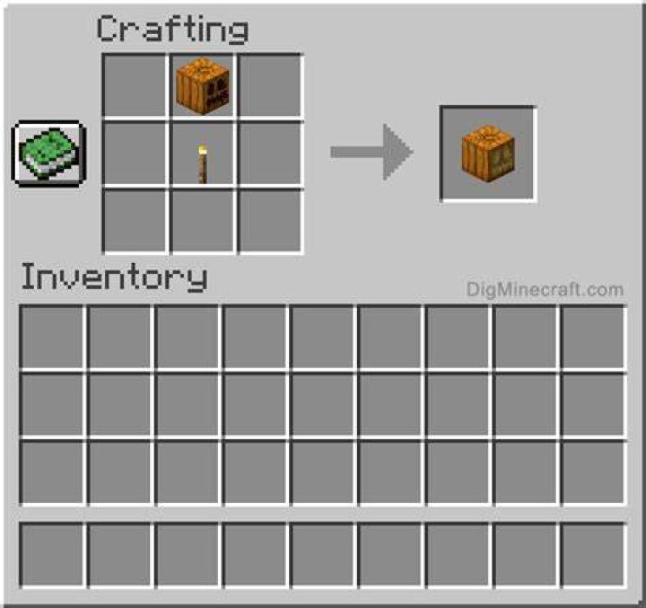 How to make a jack o’lantern minecraft