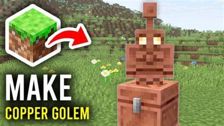 How to make copper golem in minecraft