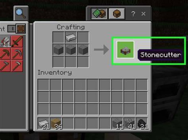 How to make stone cutter in minecraft