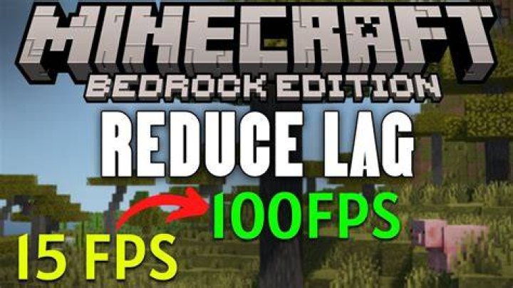 How to reduce lag in minecraft bedrock
