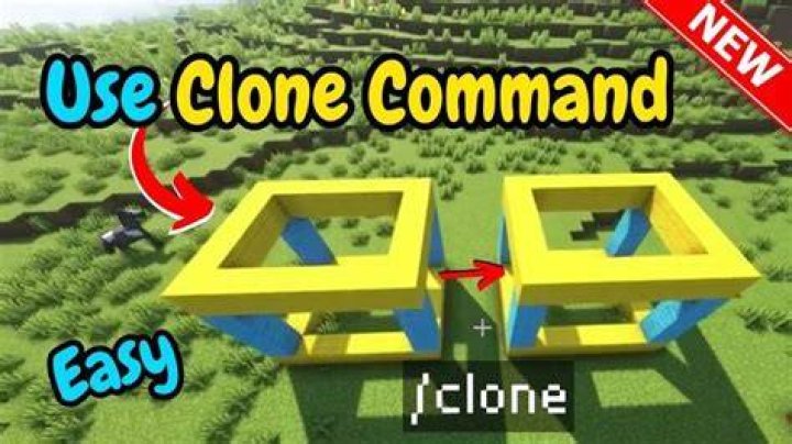 How to use /clone in minecraft