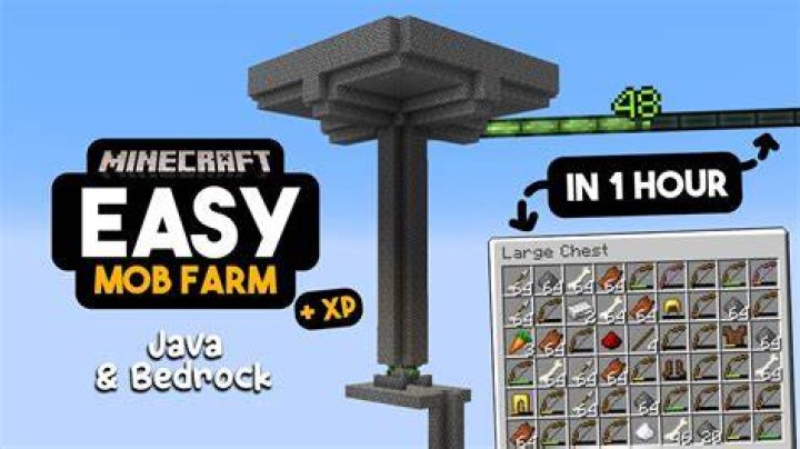 Minecraft how to make a mob farm