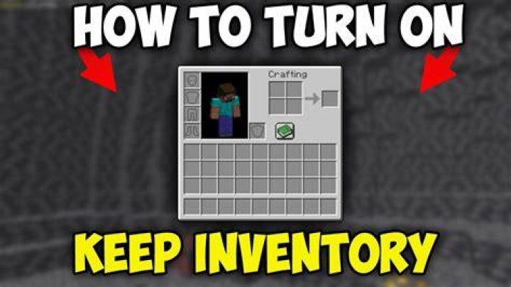Minecraft how to turn on keep inventory