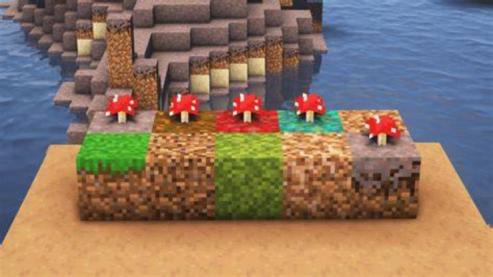 Where can i place mushrooms in minecraft